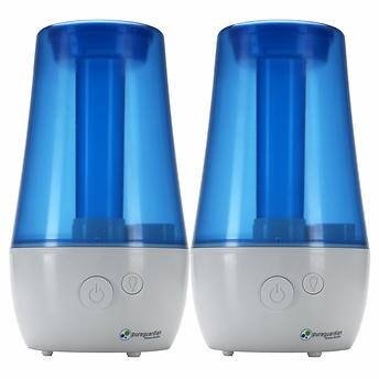 70-Hour Ultrasonic Cool Mist Humidifier with Aroma tray, 2-pack - www.Shopthatapp.com