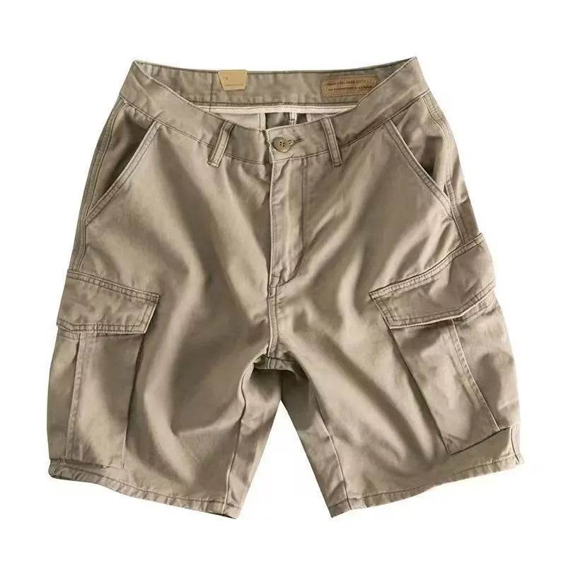 Workwear Casual Men's Loose Summer All-matching Straight Fifth Cargo short Pants - www.Shopthatapp.com