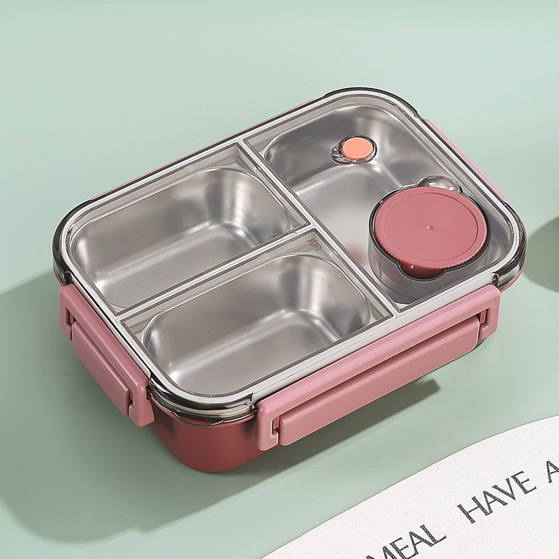 304 Stainless Steel Sealed Insulated Bento Lunch Box for Kids - www.Shopthatapp.com