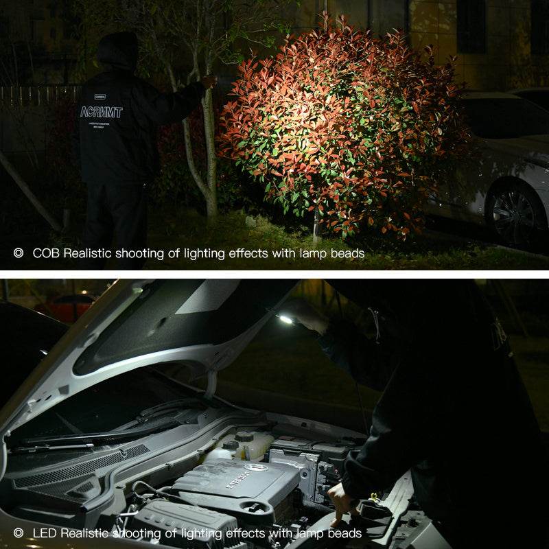 Multifunctional Charging Emergency Light Convenient Keychain Work Light COB High Bright Light Outdoor Camping LED Light - www.Shopthatapp.com