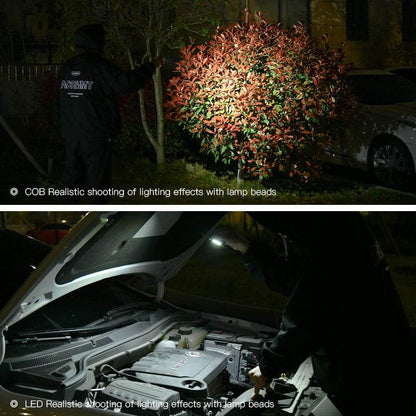 Multifunctional Charging Emergency Light Convenient Keychain Work Light COB High Bright Light Outdoor Camping LED Light - www.Shopthatapp.com