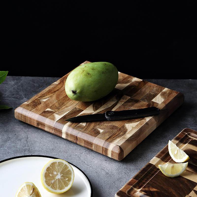 Luxury chopping board  Kitchen Household Parquet Solid Wood Cutting Board - www.Shopthatapp.com