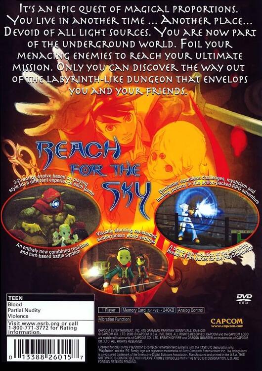 Breath of Fire: Dragon Quarter (usagé) - www.Shopthatapp.com