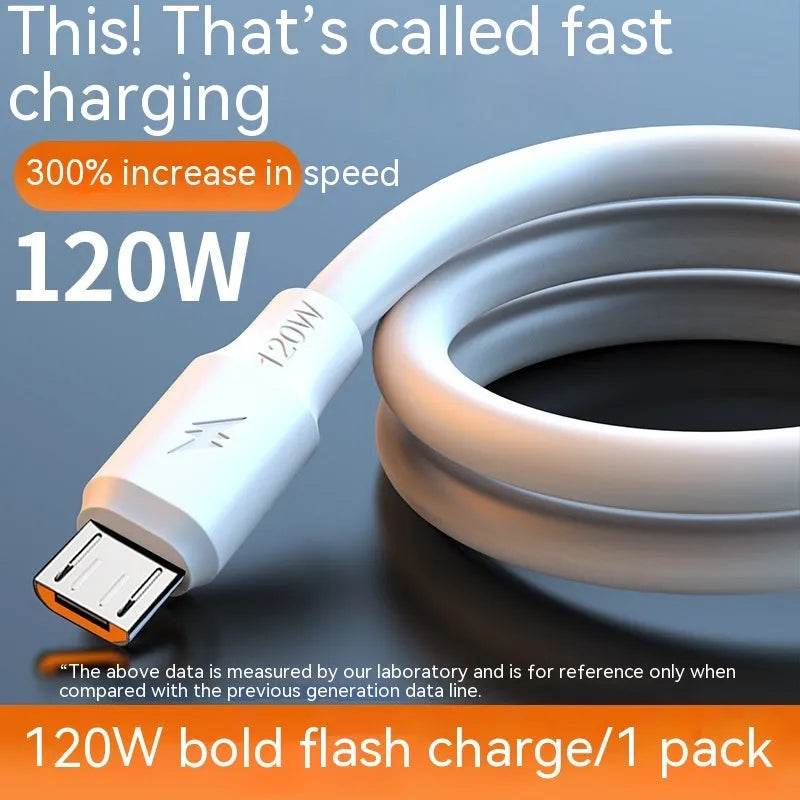 Charging Cable Fast Charging 120W Mobile Phone 6A Bold - www.Shopthatapp.com