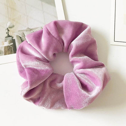 Fashion Velvet Scrunchies for Hair Ponytail Holder - www.Shopthatapp.com