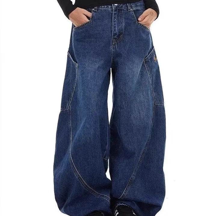 Design Large Pocket Machete Baggy Jeans Pant For Men And Women - www.Shopthatapp.com