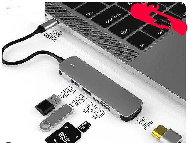 Hub Multi-function Hub HDMI Docking Station Notebook Converter - www.Shopthatapp.com