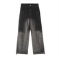 Gradient Tie-dye Straight-leg Denim Trousers Men Jeans - www.Shopthatapp.com