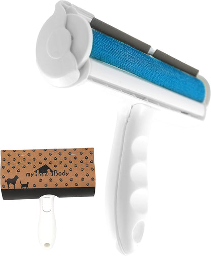 Rouleau anti-peluches réutilisable pour tous les animaux de compagnie. Élimine les poils invisibles.
