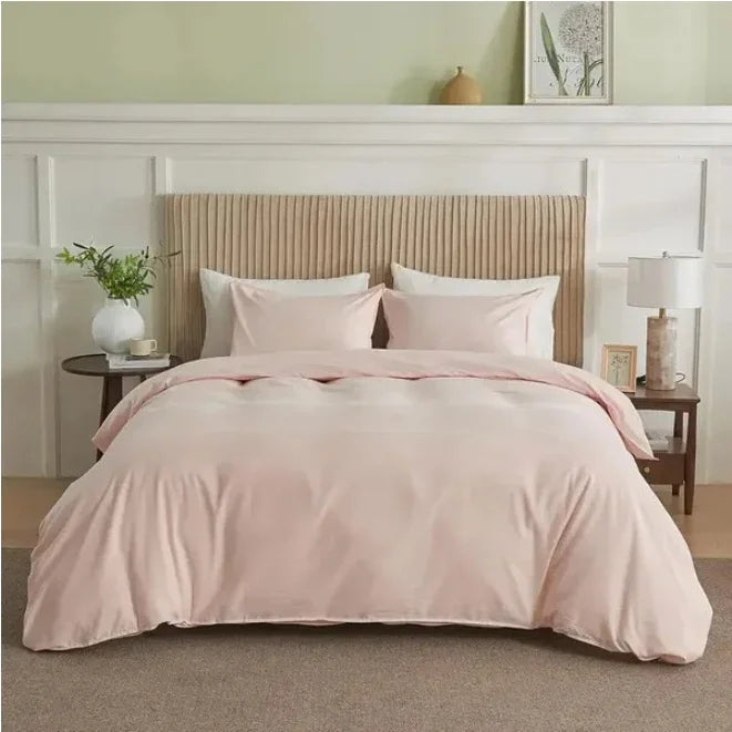 Serta Simply Clean Pleated Duvet Cover Queen - www.Shopthatapp.com