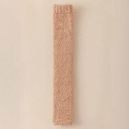 Winter Warm Plush Socks Women Dual-purpose Protection Heel And Knee Sock For Olds - www.Shopthatapp.com