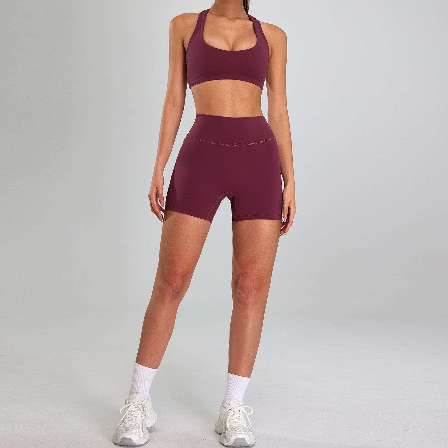 Stylish Fashion Gym clothes for women Crop workout top and Short Pant - www.Shopthatapp.com