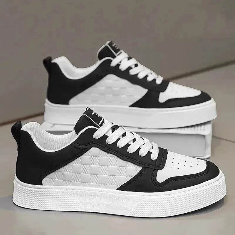Casual Lace-up Sneakers Men Fashion Breathable Platform Sneakers Shoes Outdoor Sports sneakers . - www.Shopthatapp.com