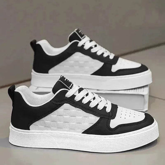 Casual Lace-up Sneakers Men Fashion Breathable Platform Sneakers Shoes Outdoor Sports sneakers . - www.Shopthatapp.com