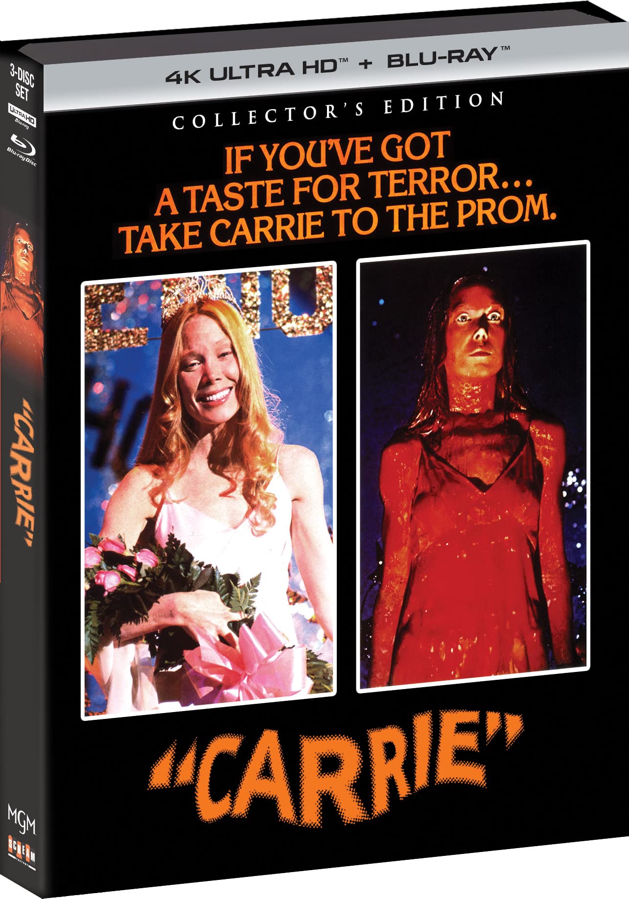 Carrie (1976): Collector's Edition - 4K/Blu-Ray - www.Shopthatapp.com