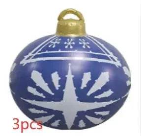 Christmas Ornament Holly Ball Outdoor Tree Decoration Christmas Balls for Yards - www.Shopthatapp.com