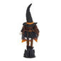 8.3x5x24 Fabric Standing Gnome W Orange Banner  Spring Body, For Halloween Decor - www.Shopthatapp.com