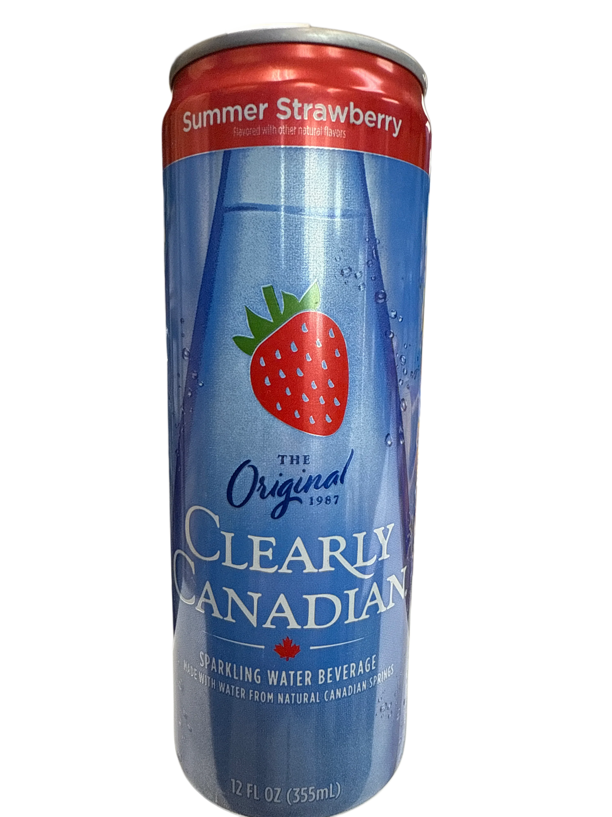 Clearly Canadian Summer Strawberry Flavour 355ML - Canadian Edition - www.Shopthatapp.com