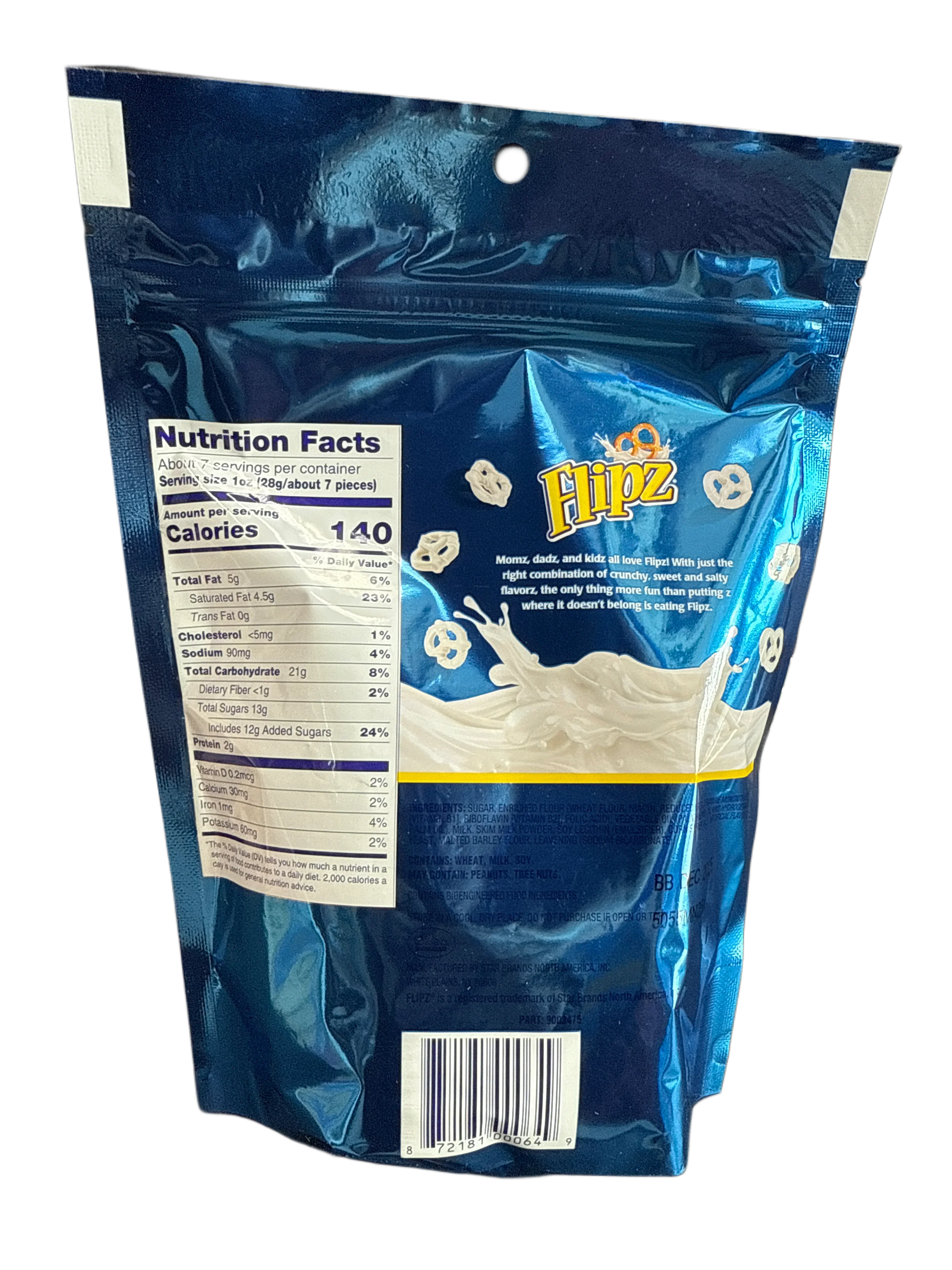 Flipz White Fudge Covered Pretzels 212G - U.S Edition - www.Shopthatapp.com