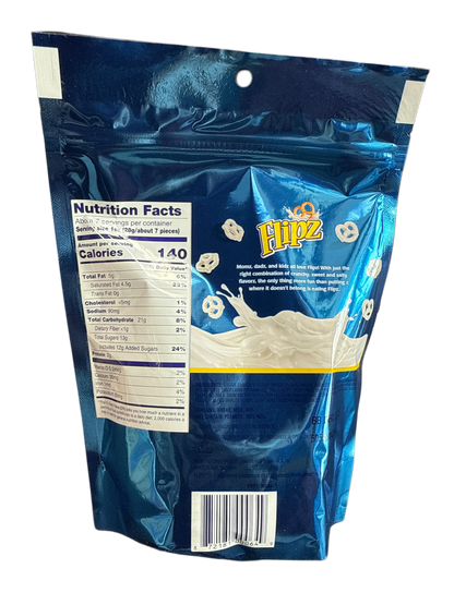 Flipz White Fudge Covered Pretzels 212G - U.S Edition - www.Shopthatapp.com