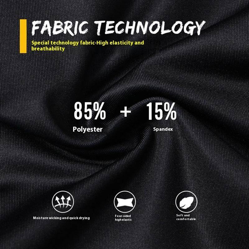 Printed Long Sleeve Fitness Top for Men Exercise Gym shirt - www.Shopthatapp.com