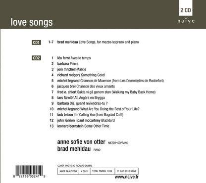 Anne Sofie Von Otter / Love Songs - CD (Used)