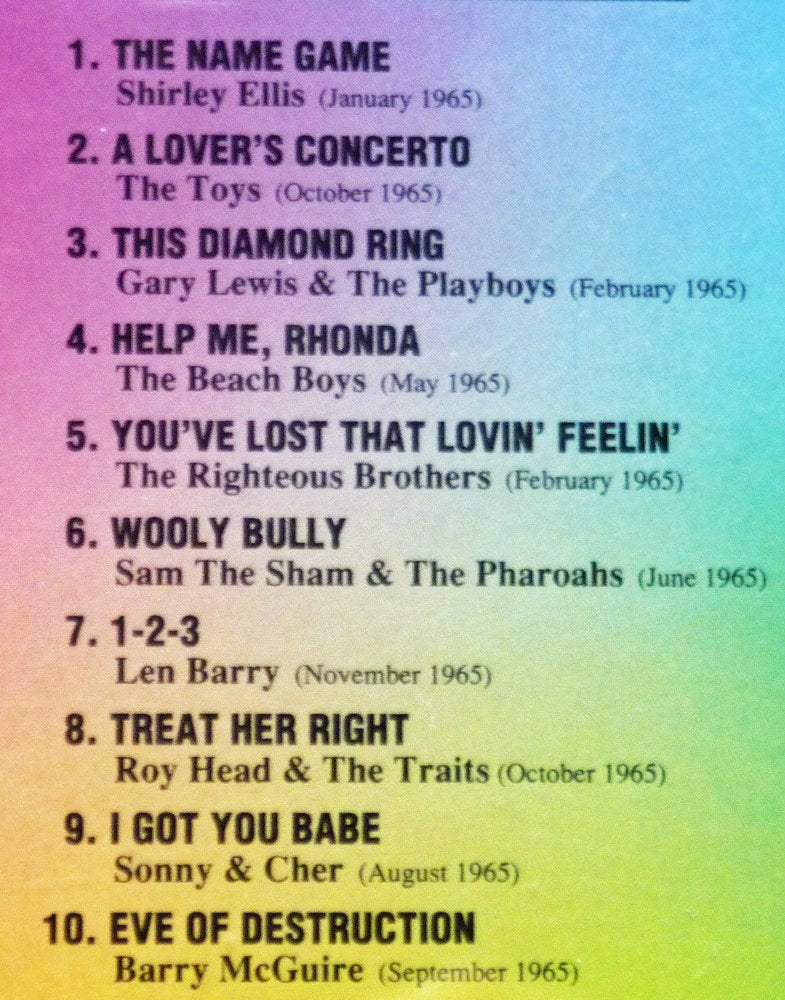 Billboard Top Rock 'n' Roll Hits 1965 - www.Shopthatapp.com