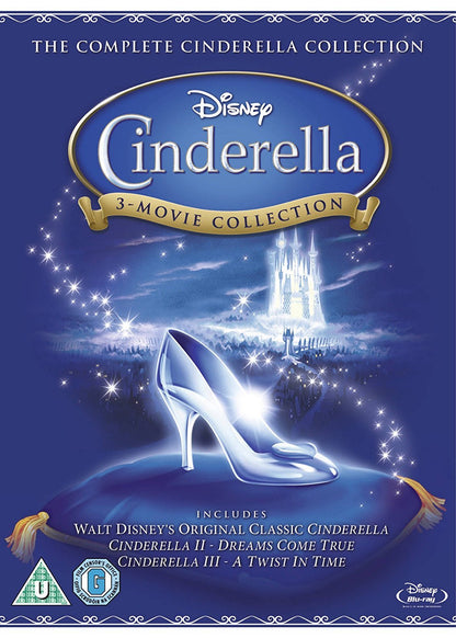 Cinderella 3-Movie Collection Trilogy 1, 2, 3 (Special Box Set) (Blu-Ray) - www.Shopthatapp.com