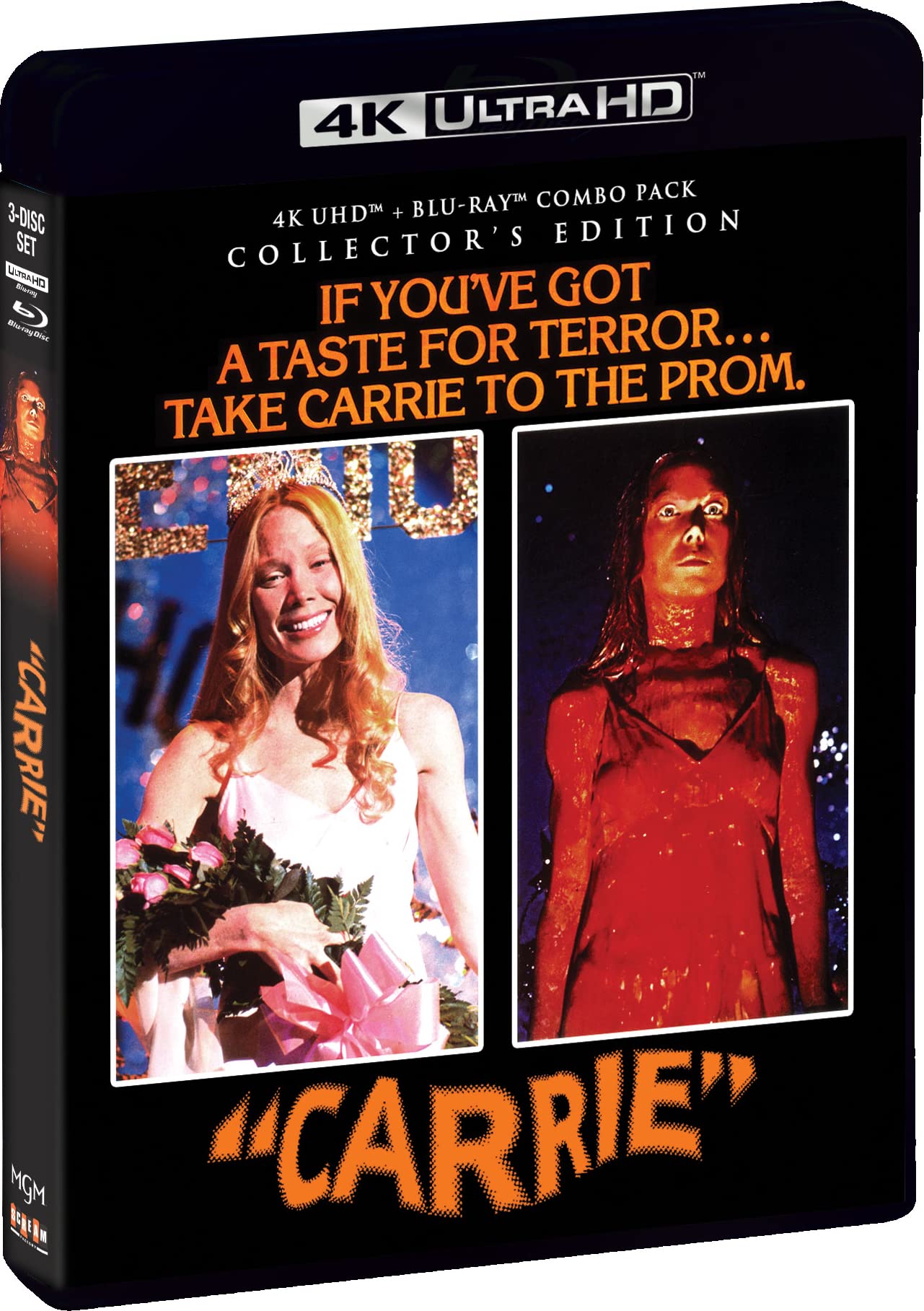 Carrie (1976): Collector's Edition - 4K/Blu-Ray - www.Shopthatapp.com