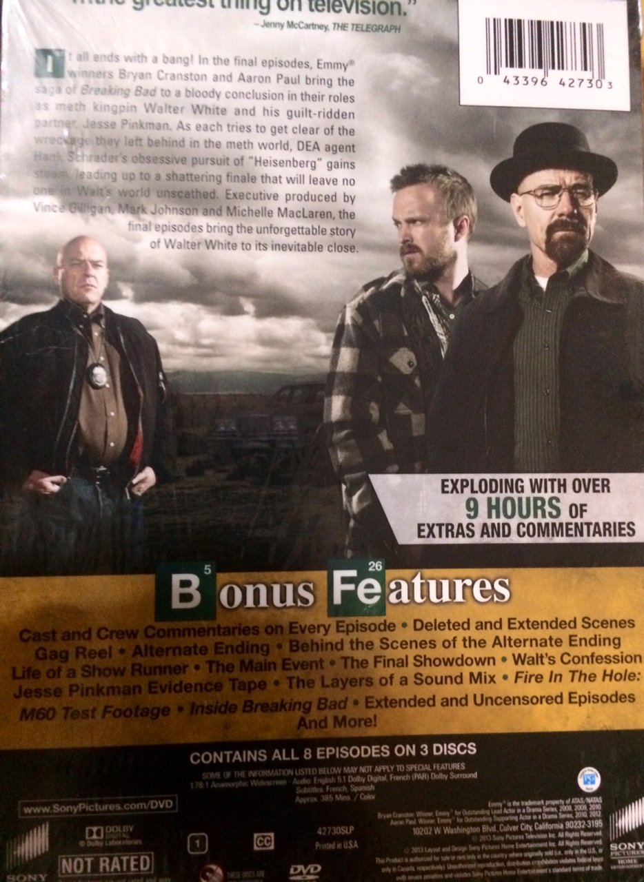 Breaking Bad: The Final Season - DVD (Used) - www.Shopthatapp.com