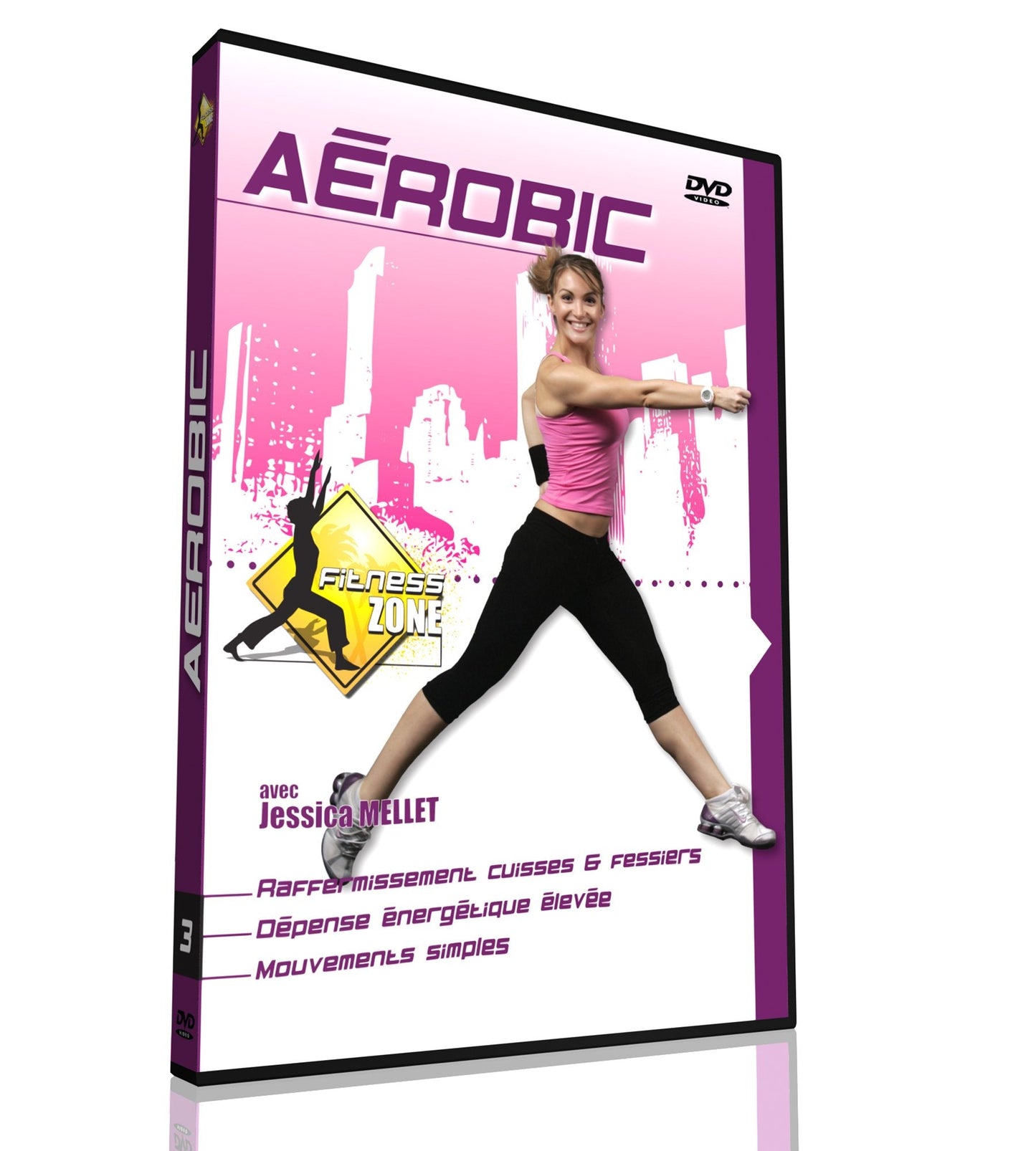 Aerobic FitnessZone (avec Jessica Mellet) - DVD - www.Shopthatapp.com