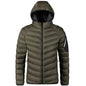 Winter Padded Thick Hooded Puffer Rain Jacket for men - www.Shopthatapp.com