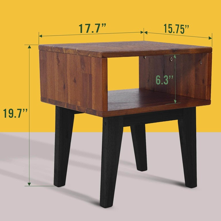 Serena Solid Wood Nightstand - www.Shopthatapp.com