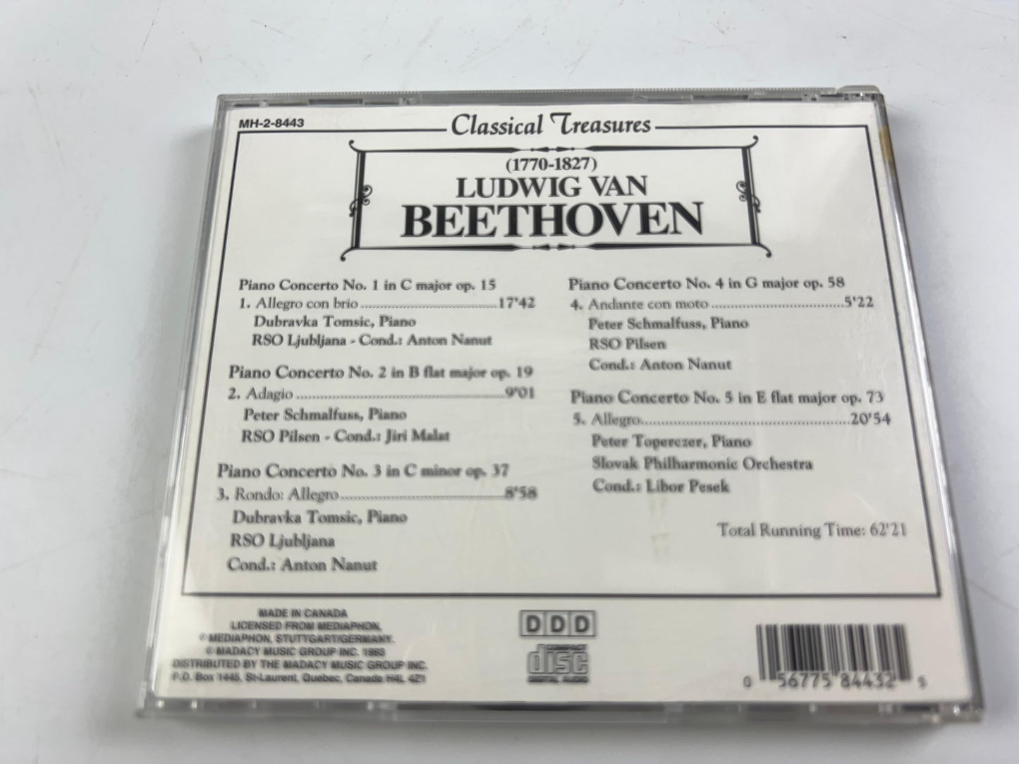 Beethoven: Piano Concertos No.1-5 - www.Shopthatapp.com