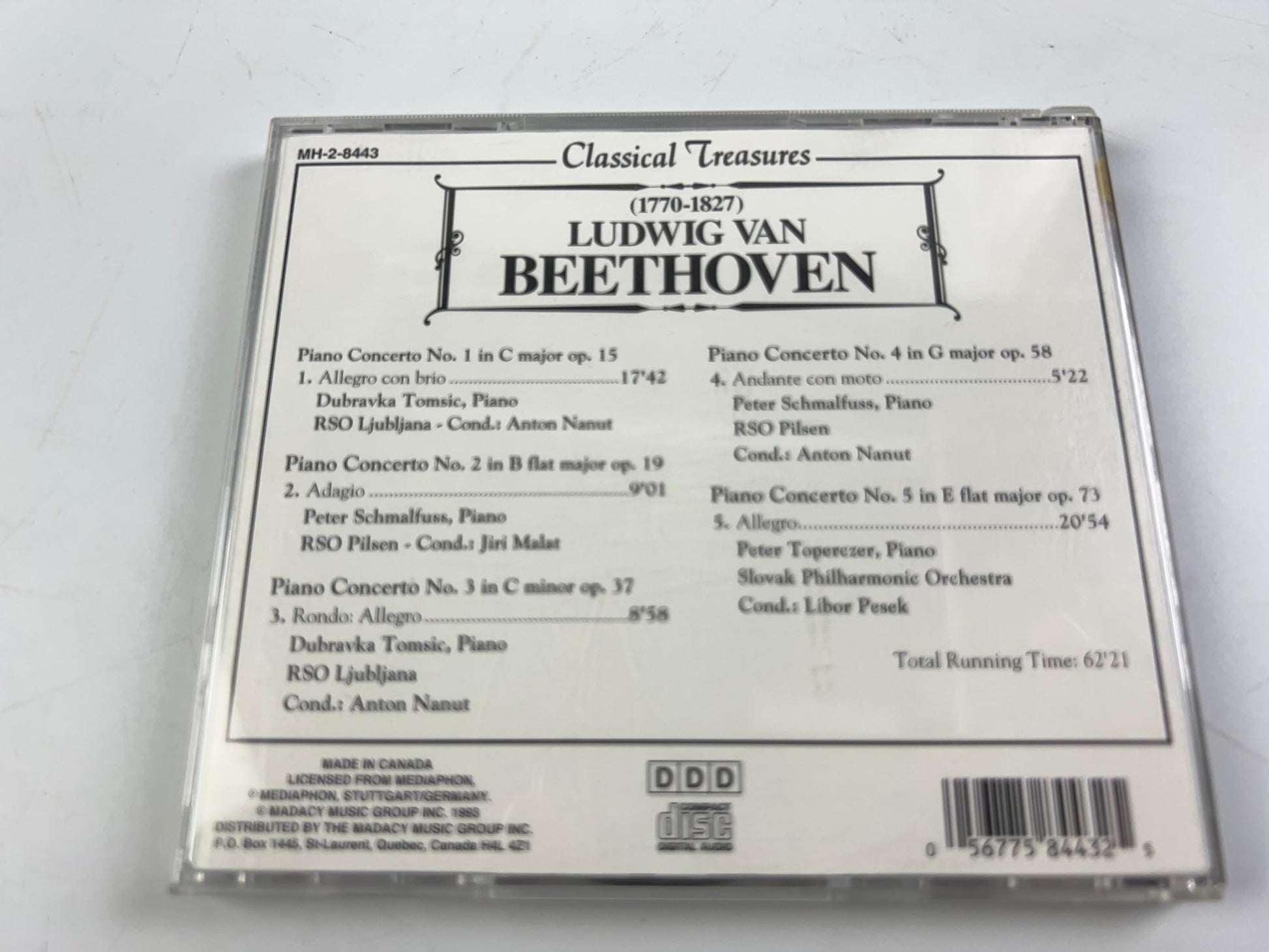 Beethoven: Piano Concertos No.1-5 - www.Shopthatapp.com