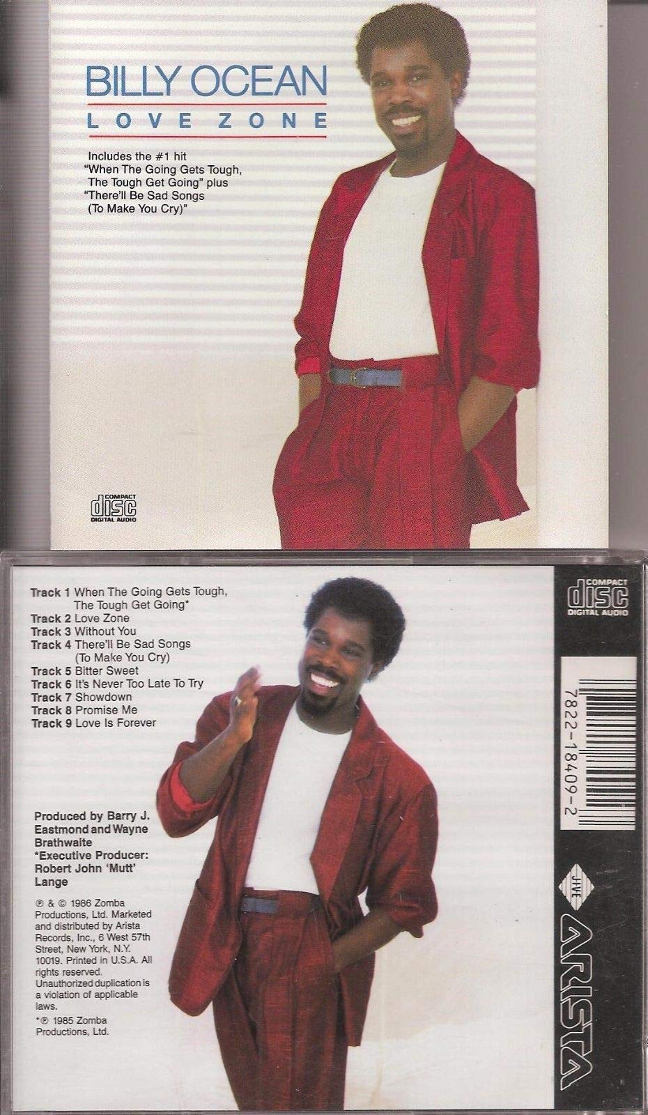 Billy Ocean / Love Zone - CD (Used) - www.Shopthatapp.com