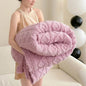 Single-layer Double-sided Tower Velvet Sofa Cover Soft Winter Blanket - www.Shopthatapp.com