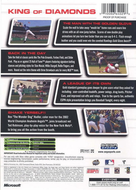 World Series Baseball 2K3 (usagé) - www.Shopthatapp.com