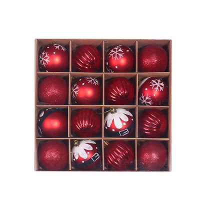 Ornament Christmas Tree Ball Decorations Xmas Ball Red Gold Silver  Blue Hanging Home Party Decor - www.Shopthatapp.com