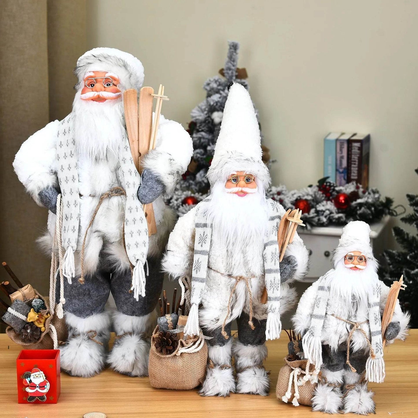 New stylish Santa Claus ornaments - www.Shopthatapp.com