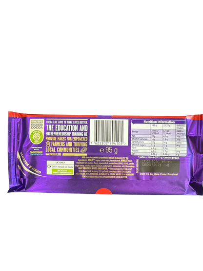 Cadbury Dairy Milk Biscoff 95G - U.K Edition - www.Shopthatapp.com
