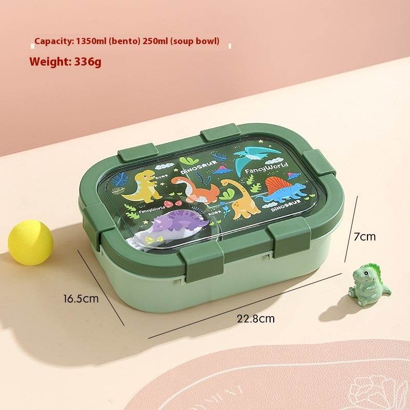 Kids Plastic Lunch Container Bento Lunch Box - www.Shopthatapp.com