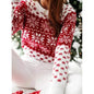 Christmas Elk Long Sleeve Knitted Sweater - www.Shopthatapp.com