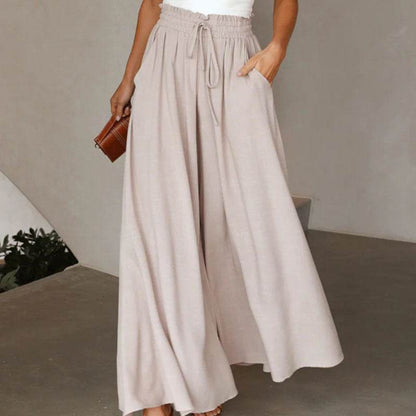 Printed Comfortable Casual High Waist  Wide-leg Floral Palazzo Trousers women - www.Shopthatapp.com