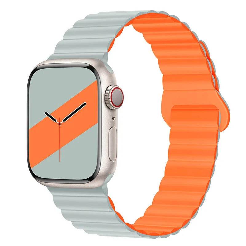 Band Silicone Magnetic Watch Strap - www.Shopthatapp.com