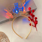 Christmas With Light Headband Snowflake Women's - www.Shopthatapp.com