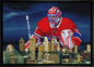 Carey Price 20x29 Framed Canvas Canadiens Skyline - www.Shopthatapp.com