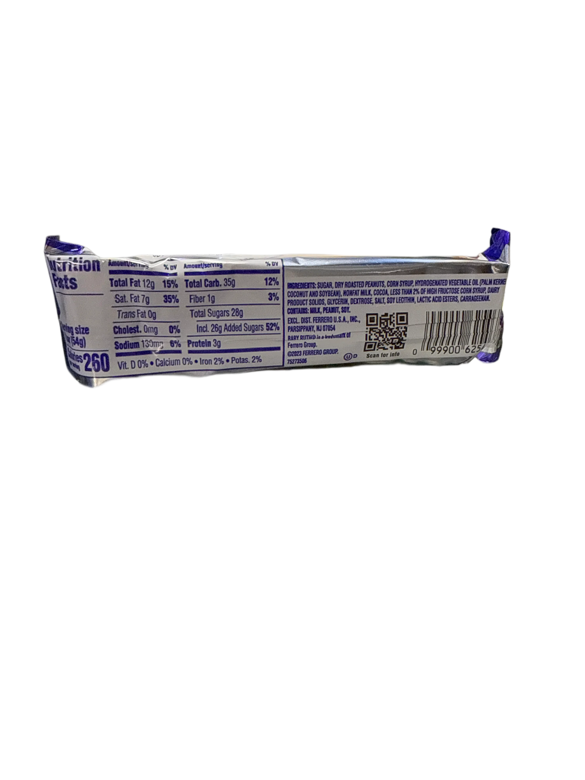 Baby Ruth Chocolate Bar 53.8G - U.S Edition - www.Shopthatapp.com