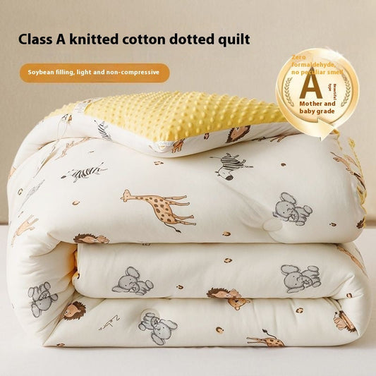 Beanie Velvet Quilt Soybean Fiber Duvet Insert Autumn And Winter - www.Shopthatapp.com