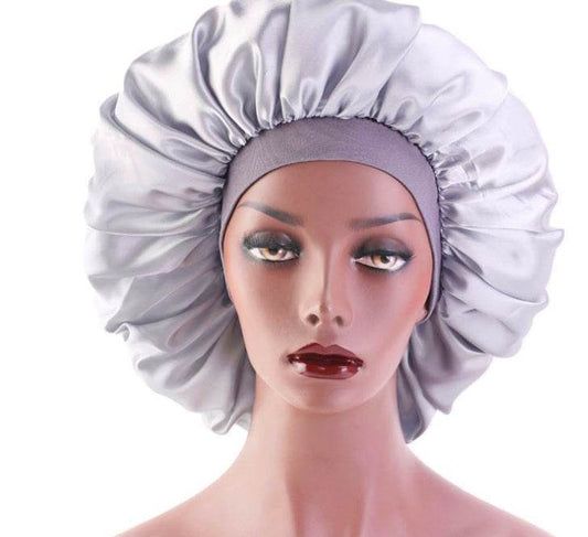 Beauty print Satin Silk Hair Bonnet for sleeping - www.Shopthatapp.com